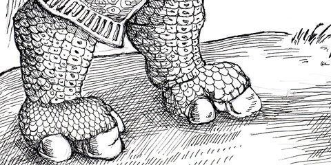 Bastelbogen Schnittmuster: Rhomboeder von Dürer