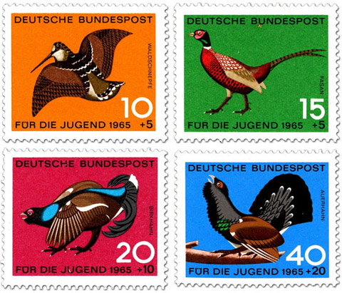 Briefmarken: Vögel