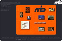 Startseite der mib2000 Anwendung