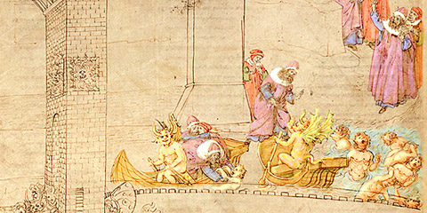 Sandro Botticelli - Dantes Göttliche Komödie