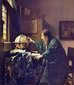 Der Astronon von Jan Vermeer