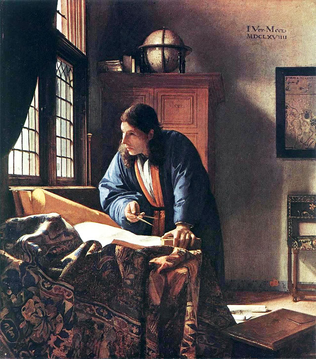 Der Geograph von Jan Vermeer