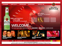 Screenshot: BACARDI-BREEZER