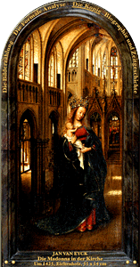 Die Madonna in der Kirche von Jan van Eyck